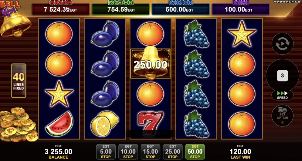 40 Super Hot Bell Link Slot